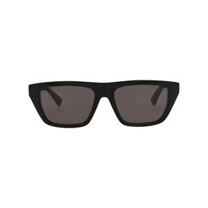 Bottega Veneta Square-Frame Recycled Acetate Sunglasses Black Womens